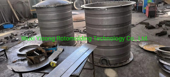500L शीट मेटल वॉटर टैंक मोल्ड LLDPE प्लास्टिक रोटोमोल्डिंग