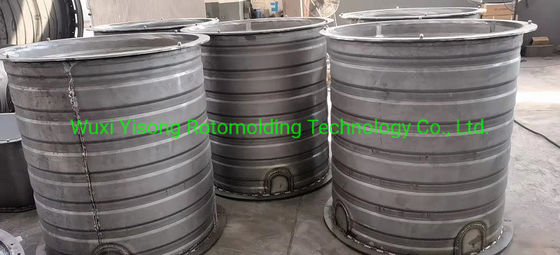 500L शीट मेटल वॉटर टैंक मोल्ड LLDPE प्लास्टिक रोटोमोल्डिंग