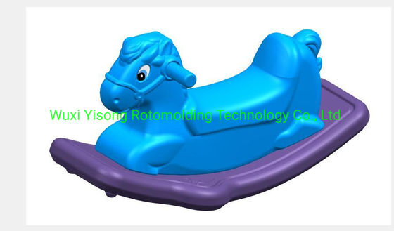 रॉकिंग हॉर्स एल्युमीनियम रोटेशनल मोल्ड टॉय मोल्ड बच्चों के लिए