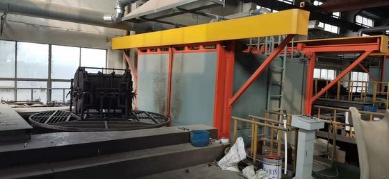 पीएलसी शटल रोटोमोल्डिंग मशीन 1000KG मैक्स। वजन 3000 मिमी अधिकतम। व्यास